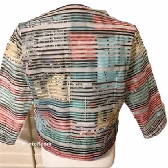 Aventures Des Toiles Wearable Art Jacket Euro 42 - Picture 3 of 9